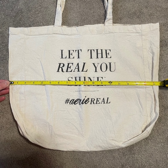 5 for $20: Aerie reusable canvas tote bag - Picture 10 of 14